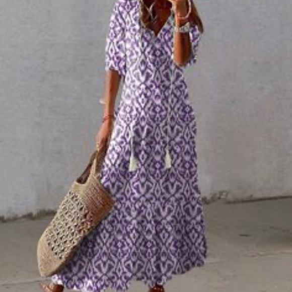 Lightweight Summer Dress, Size Medium - Picture 1 of 4